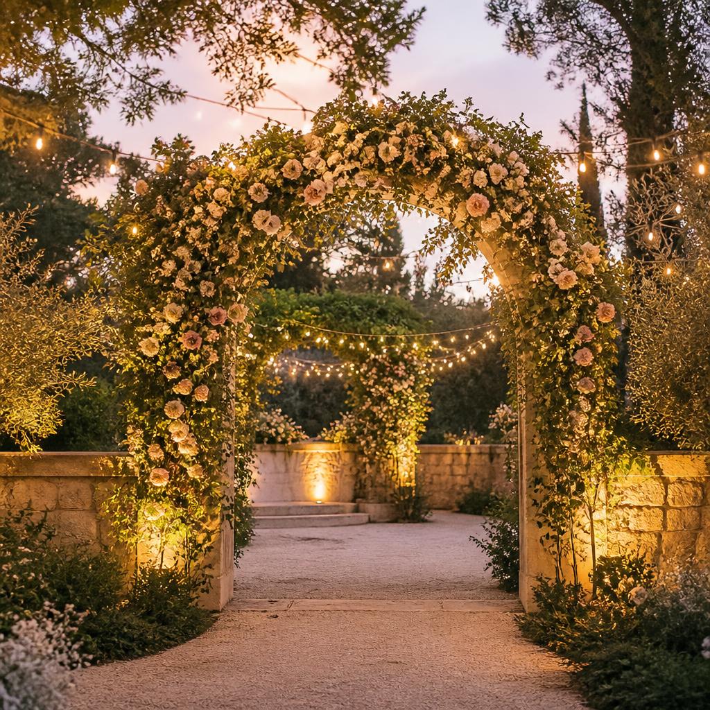 Wedding venue detail — sample portfolio image