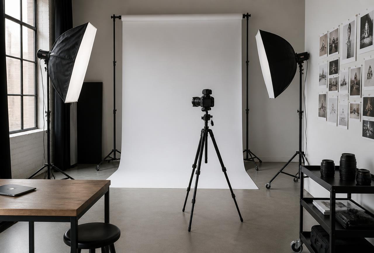 Photography Studio website design example — Wren & Field Photography