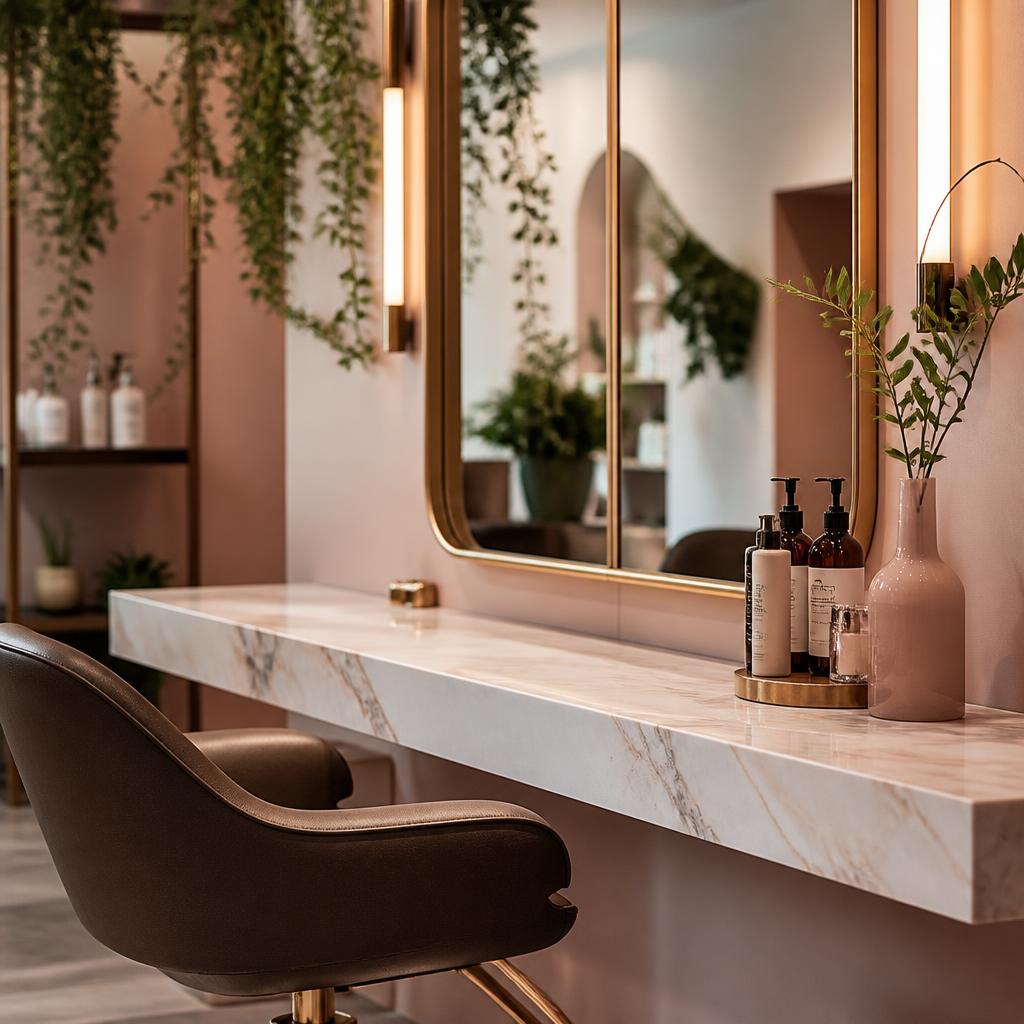 Styling station detail — sample imagery