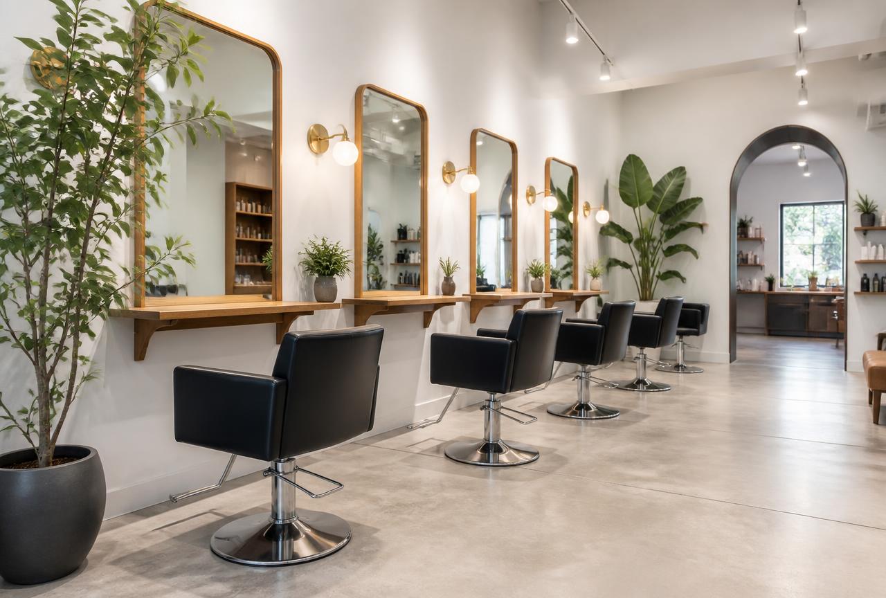 Beauty Salon website example — Linden & Co. Salon